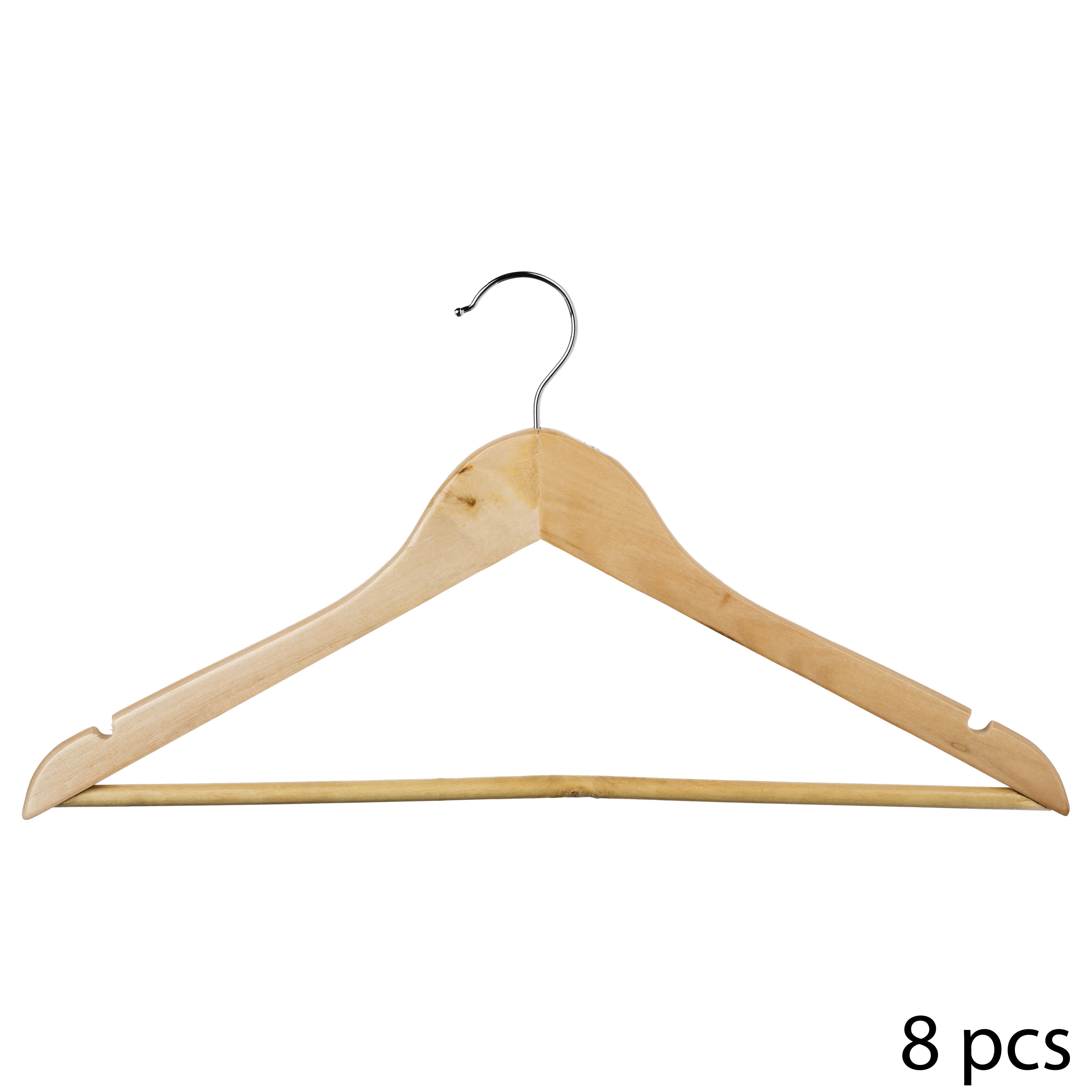 CINTRE BOIS X8 PIECES