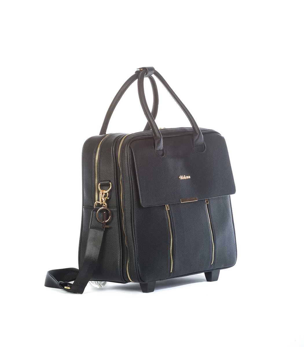 Olivia Lauren Donovan Trolley Tas Zwart