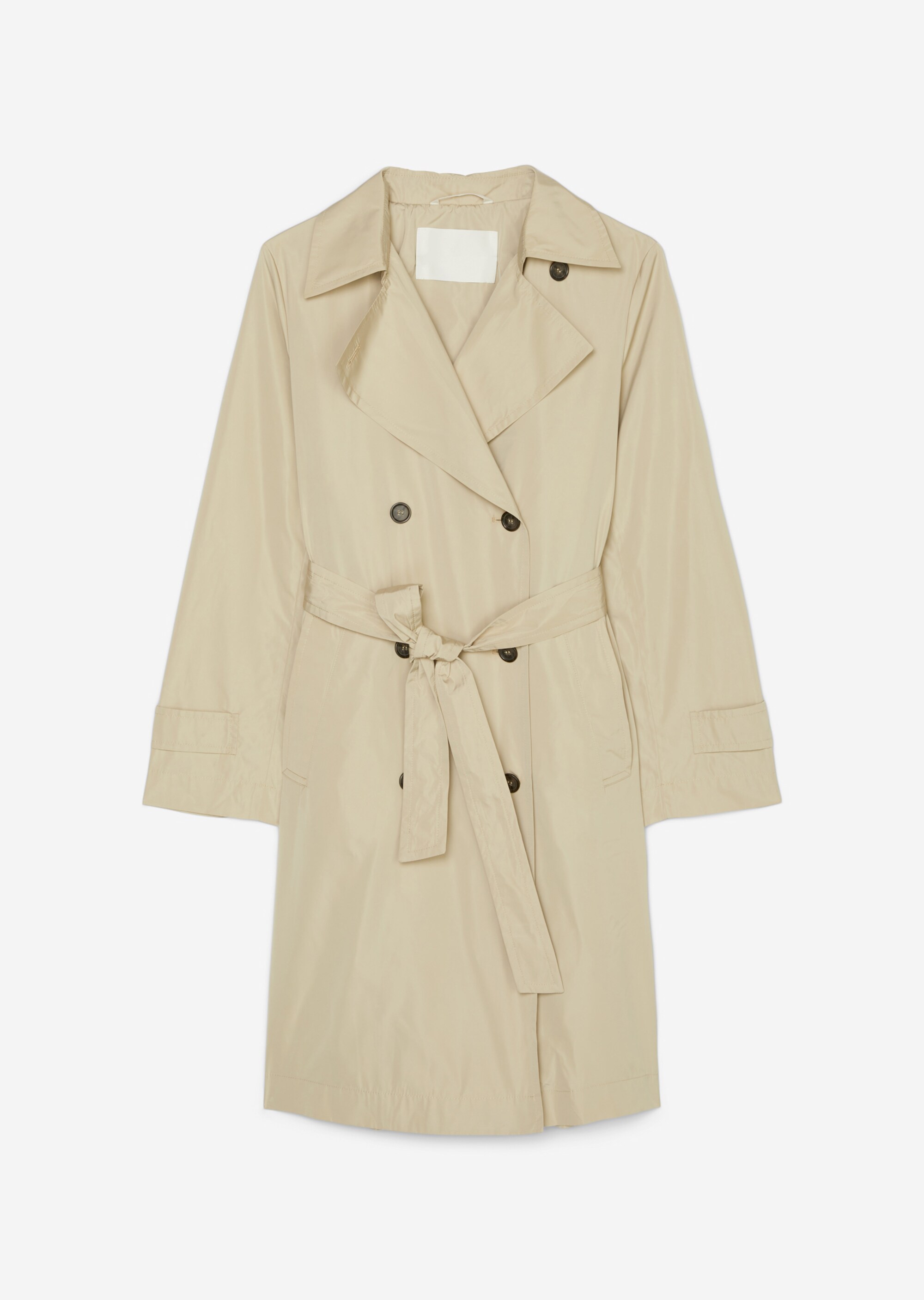 Trenchcoat regularmit wasserabweisender Oberfläche