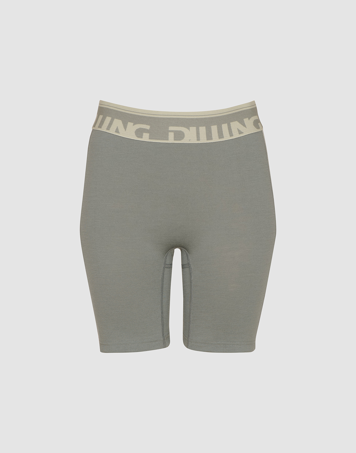 Shorts van merinowol voor dames in Jadegroen