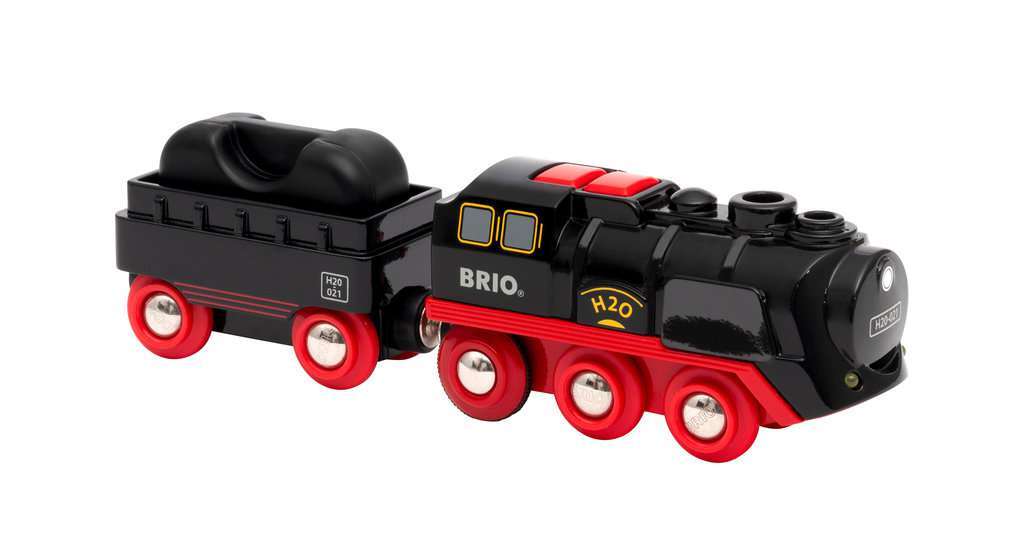 BRIO Spiel Batterie-Dampflok mit Wassertank