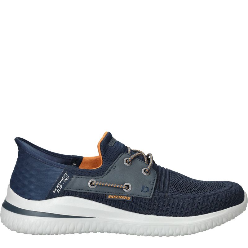 Skechers Slip-Ins Delson 3.0 Roth Instappers Blauw Heren
