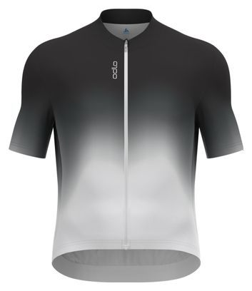 Maillot Manches Courtes Odlo Zeroweight Chill-Tec Noir/Blanc
