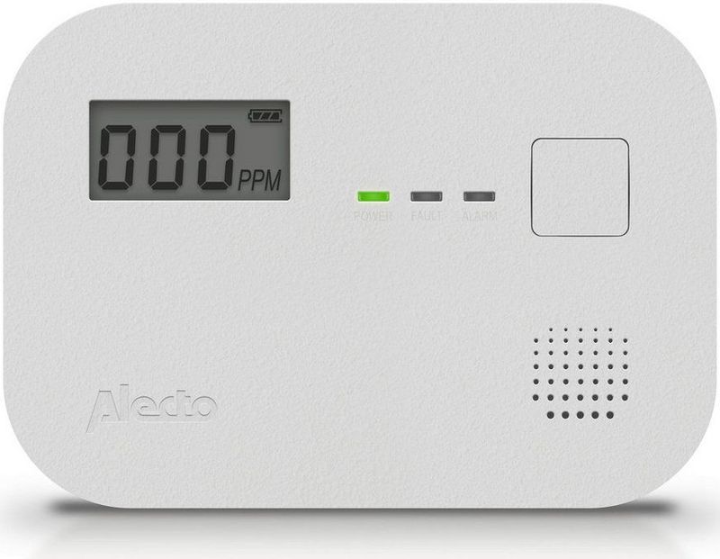 Alecto COA3910 Koolmonoxidemelder - Wit - 10 Jaar Sensor