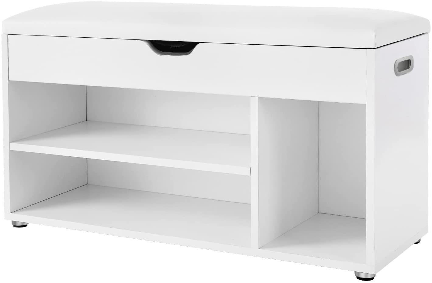 Schoenenbank met zitkussen en compartimenten Indusign #1