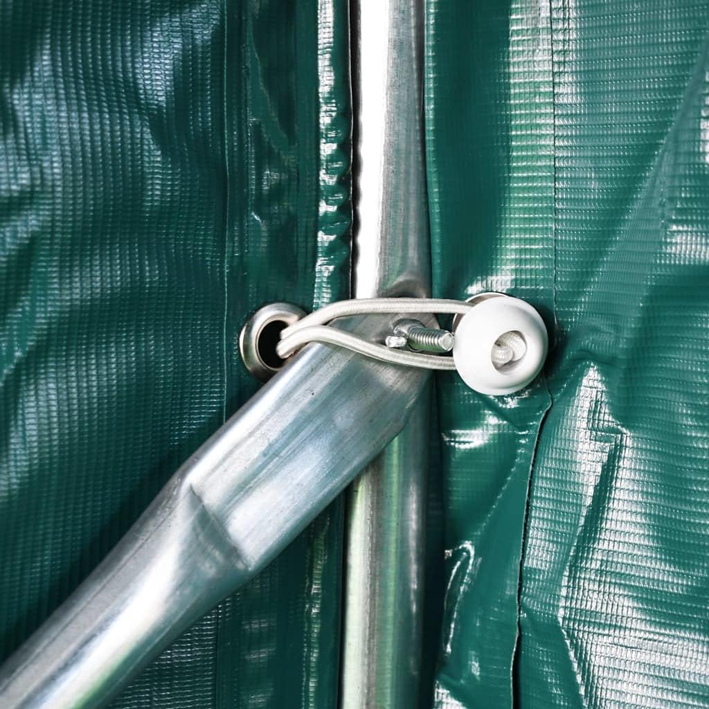 Hommdiy Garagenzelt PVC 1,6x2,4 m Grün Auto Zelt Zeltgarage Lagerzelt Mehrere Auswahl