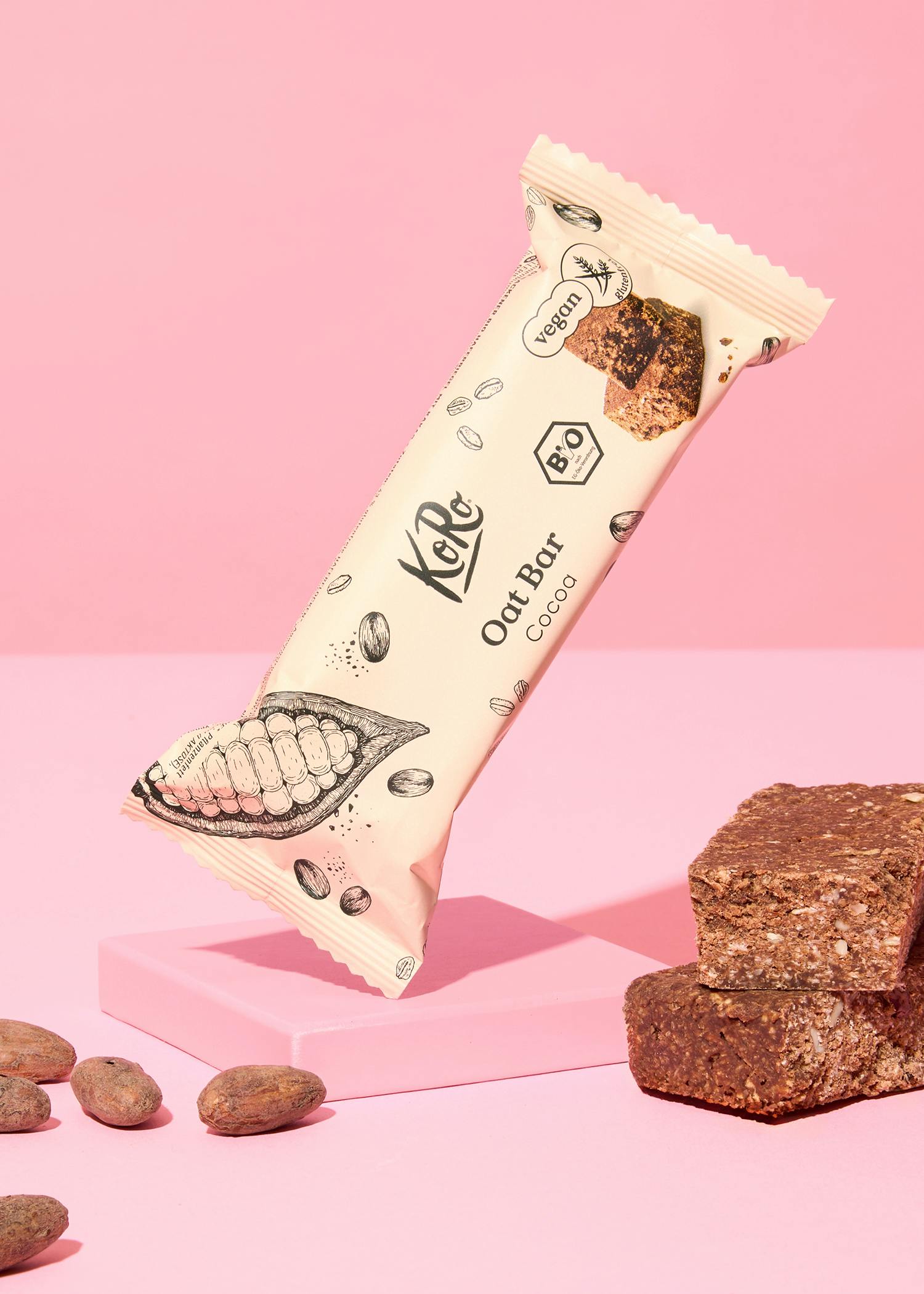 Bio Oat Bar Cocoa 60 g