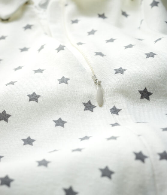 Dors-bien sans pieds zippé à étoiles bébé en coton biologique