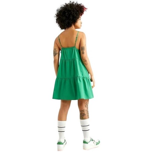 Tommy Jeans - VESTIDO DE POPELIN MUJER DW0DW15184 Verde