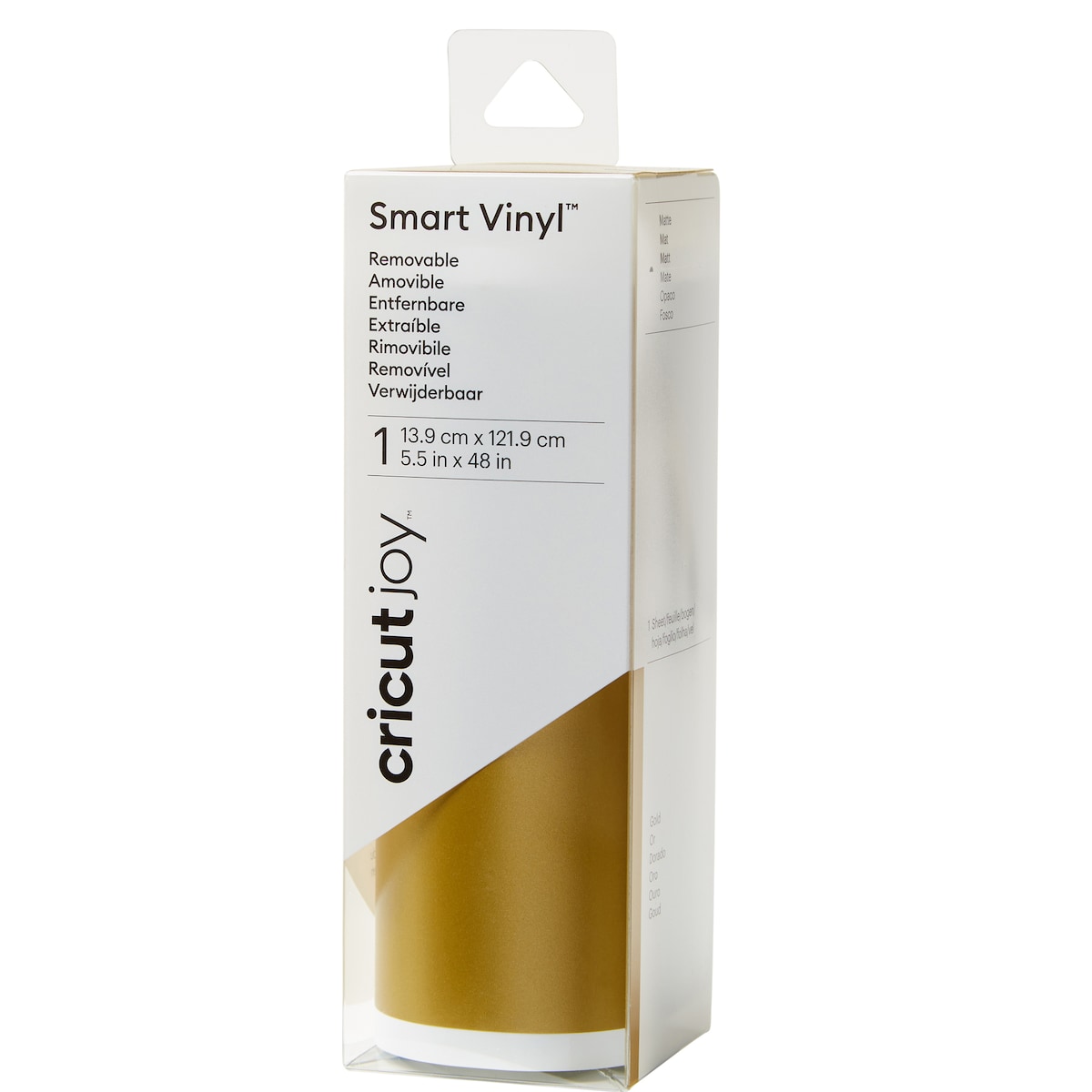 Cricut Joy Removable Smart Vinyl 14x122 cm (gull)