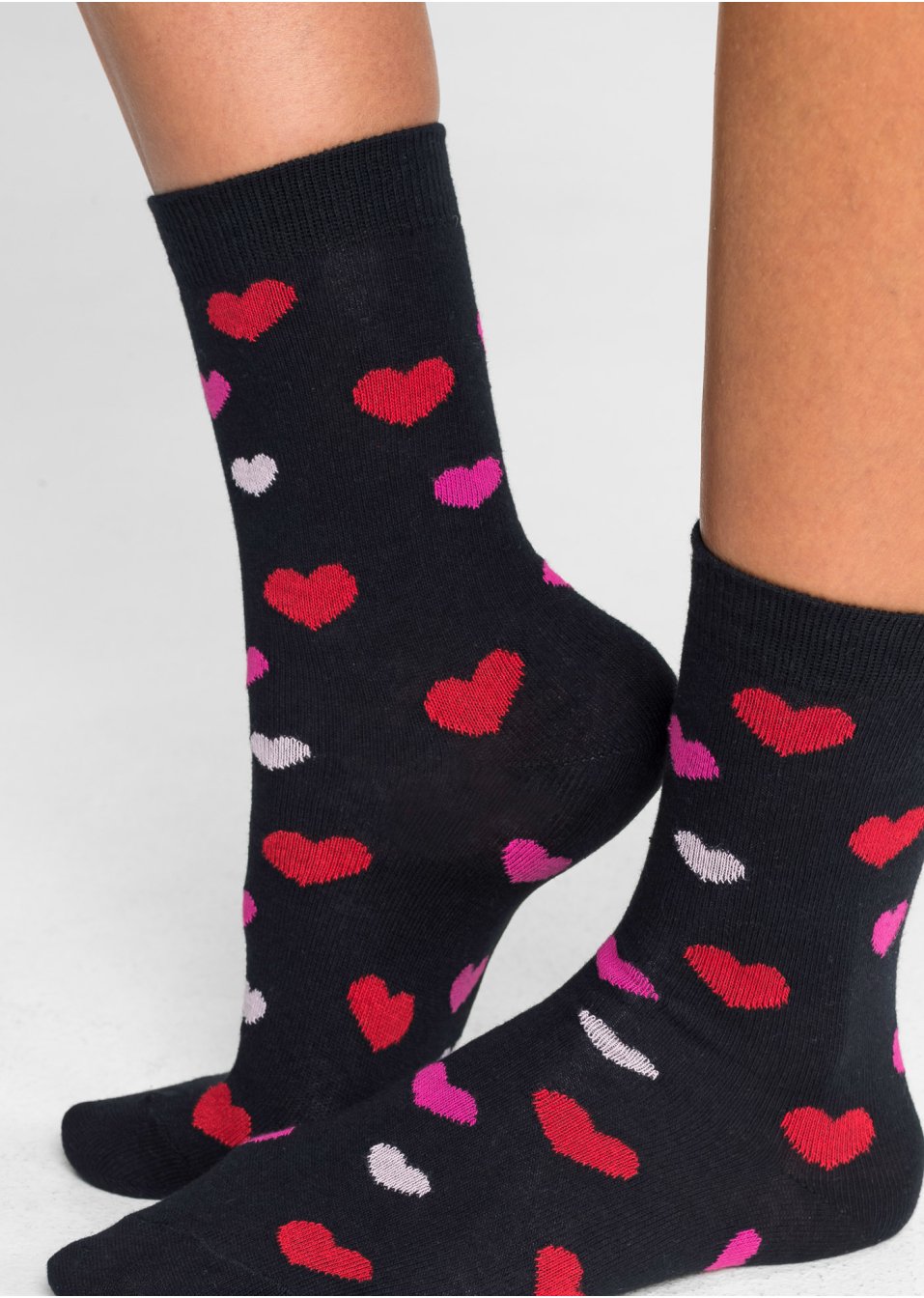 Lot de 6 paires de chaussettes femme coton