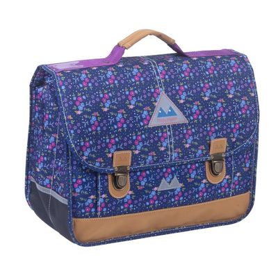 Cartable marternelle Poids Plume Lili - 35 cm - 2 compartiments - bleu marine - Kid'Abord