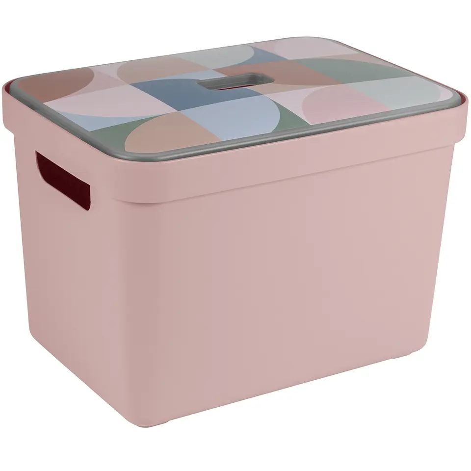 Sigma home opbergbox 18L roze