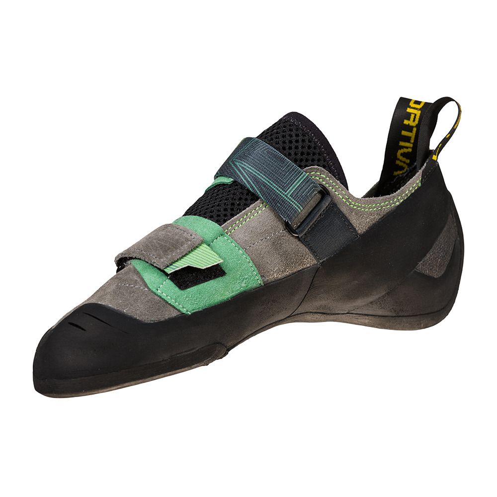 La Sportiva ARAGON - Chaussons d'escalade Homme clay/jasmine green