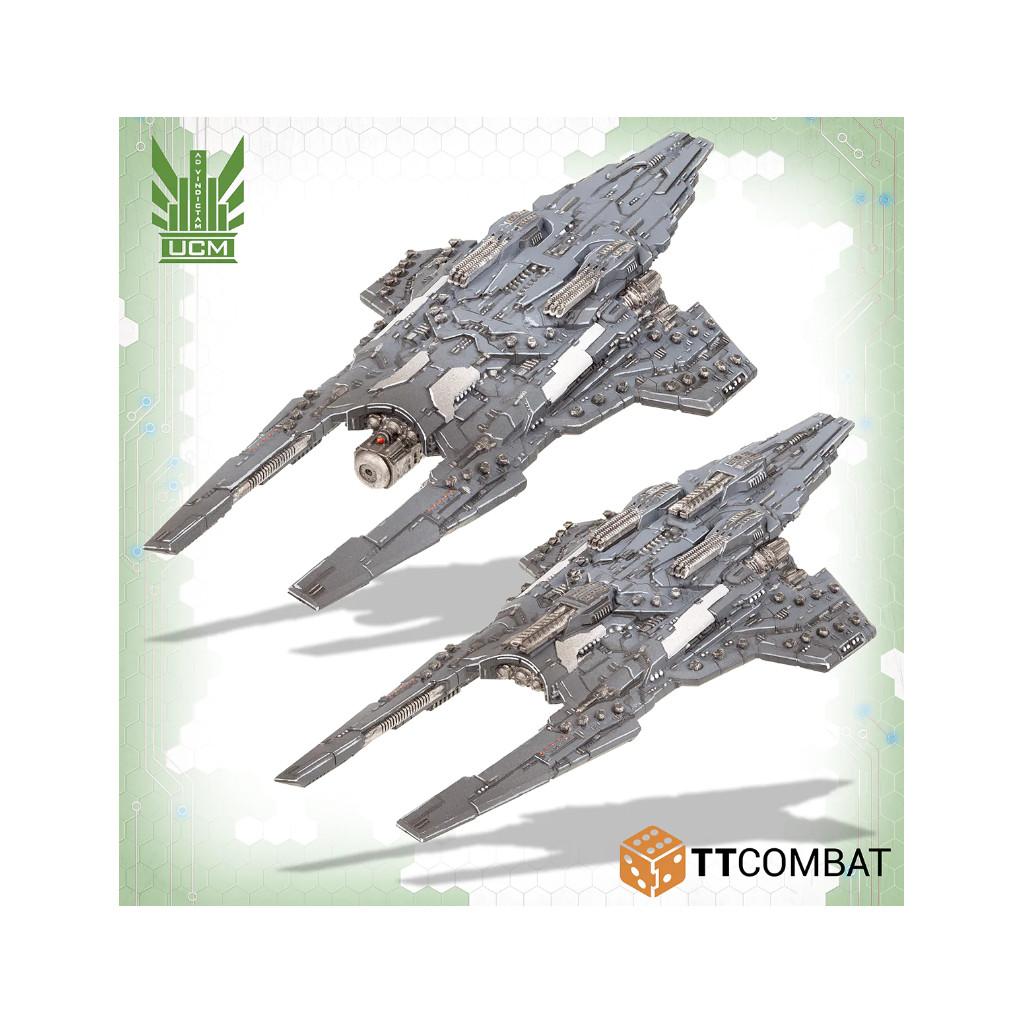 Dropfleet Commander - UCM Titania Cruisers