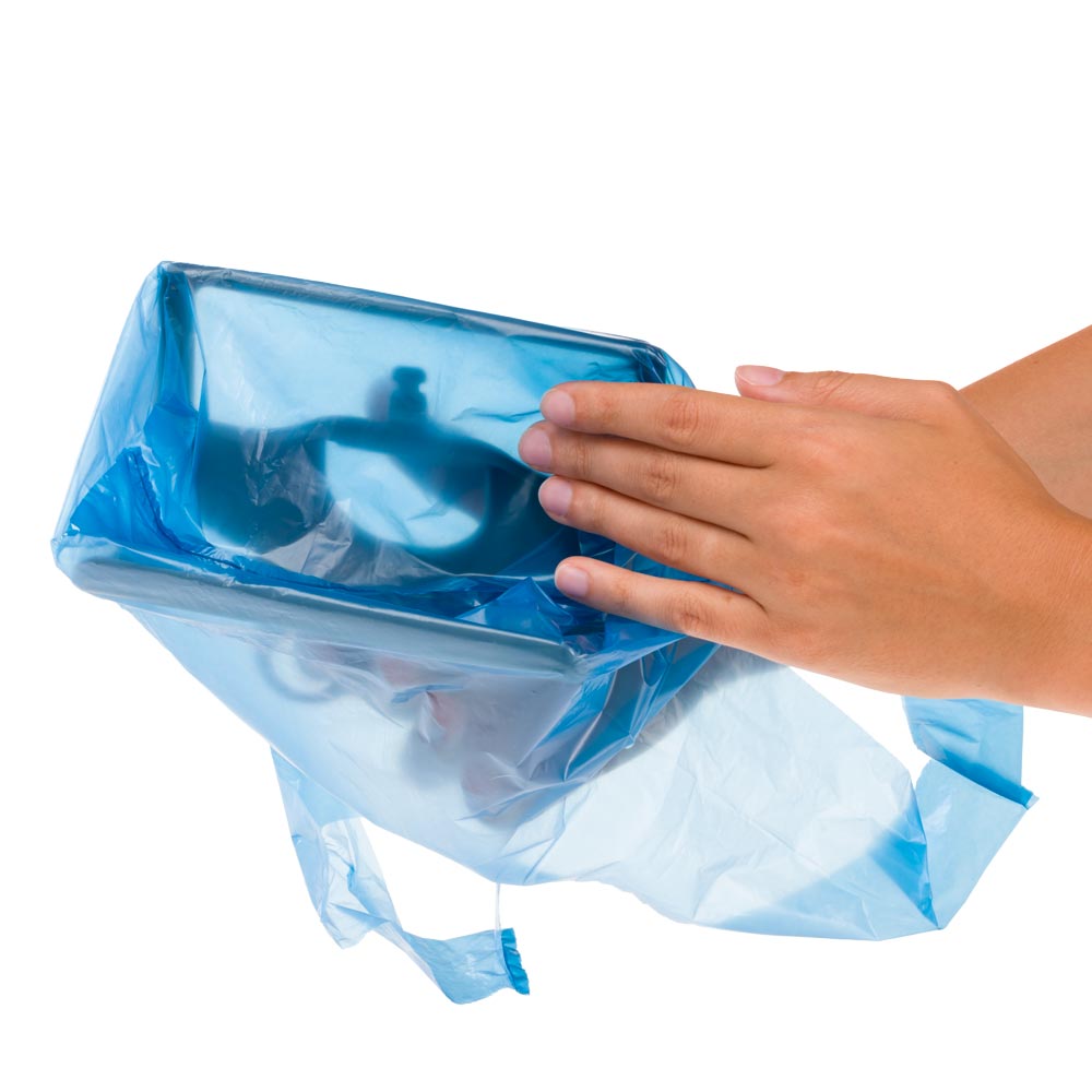 Pince écologique ala pelle pour collection de crottes de chien, 24 sacs inclus
