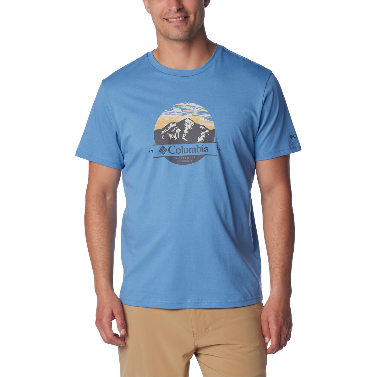 Columbia Path Lake Graphic T-shirt Herre