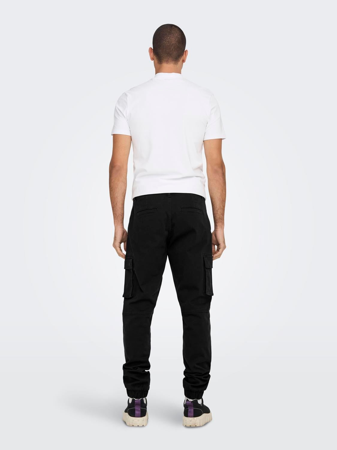 ONSCAM Verjüngt Cargo-Hose Black
