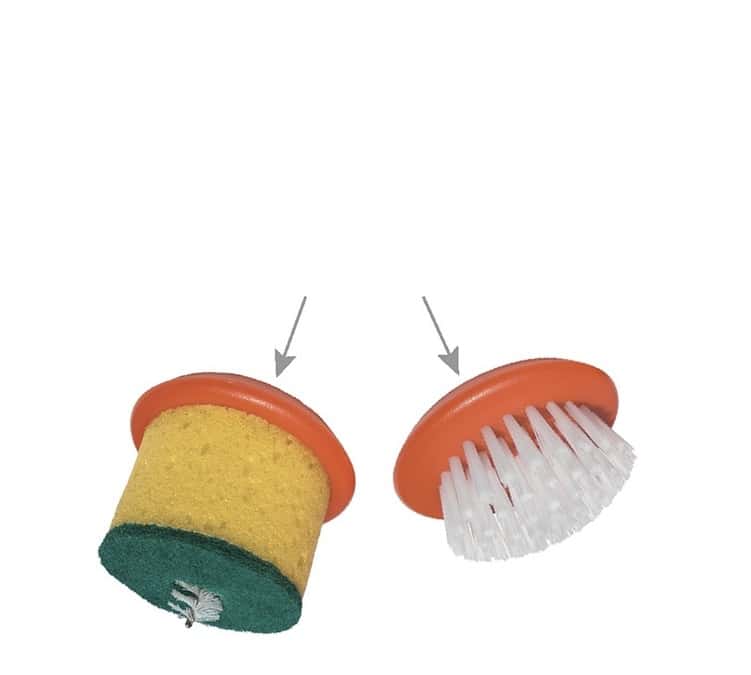 Scrubz - Brosse et éponge - Urnex