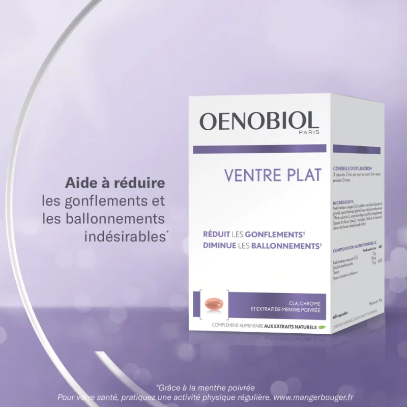 Ventre Plat Oenobiol - 60 Capsules