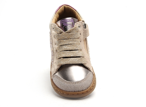 Shoo pom boots bottine bebe bouba connect beige