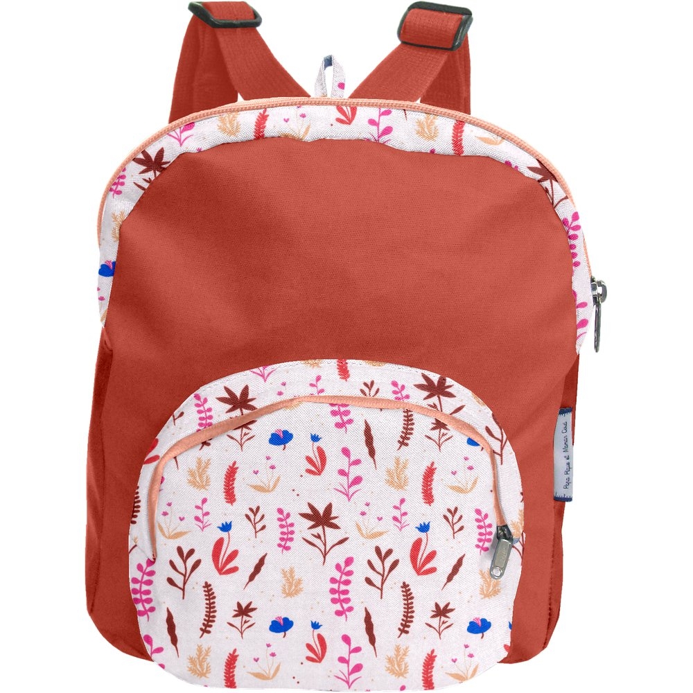 Petit Sac À Dos Herbier Rose
