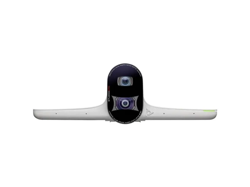 Poly Studio E70 - Konferencekamera - indendørs - farve - 2 x 20 MP - 3840 x 2160 - 4K, 2160p - audio - LAN - USB-C - PoE