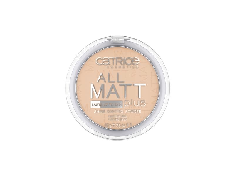 Catrice Puder All Matt Plus Shine Control 028 Honey Beige Mattierendes Puder mit ölfreier Textur für einen langanhaltend matten Teint
