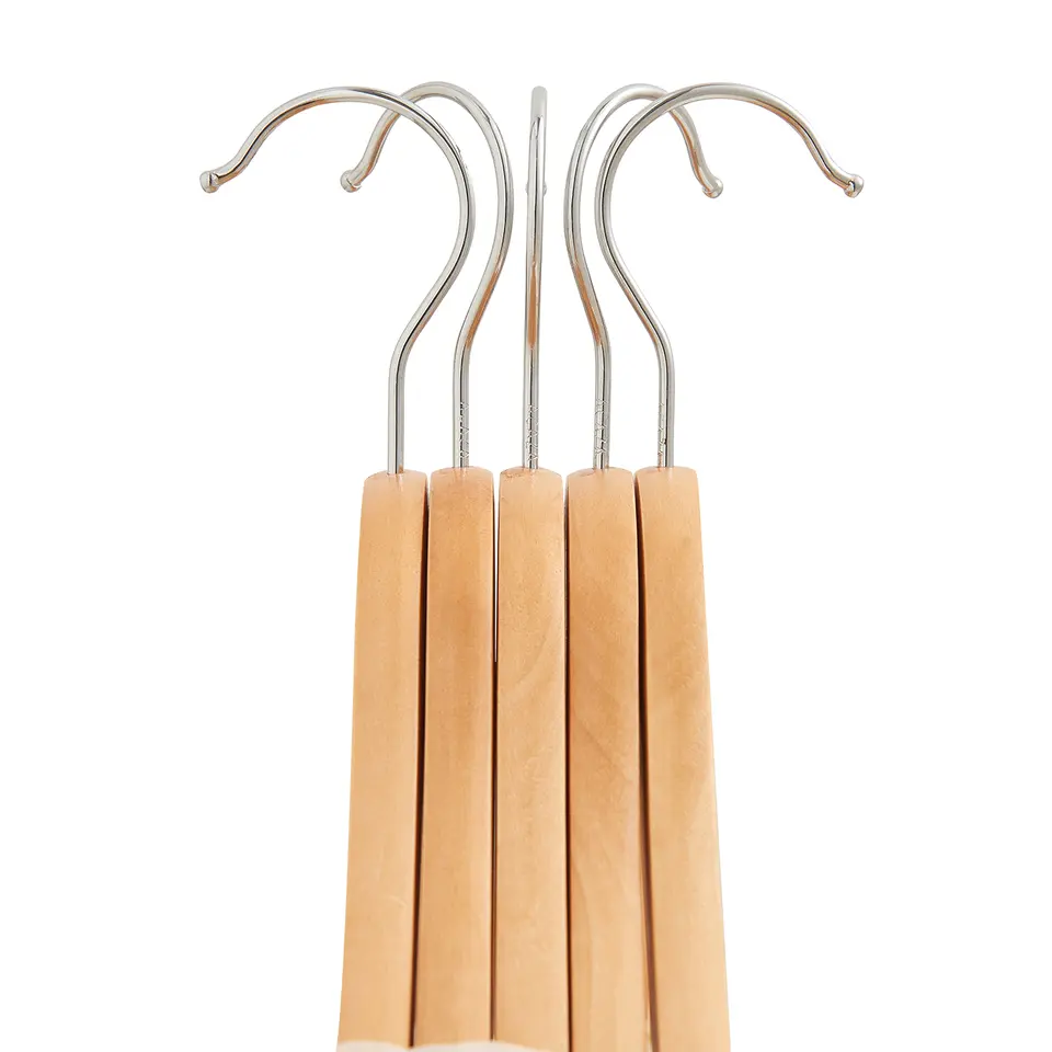 Kledinghangers - 20 Stuks - Hout