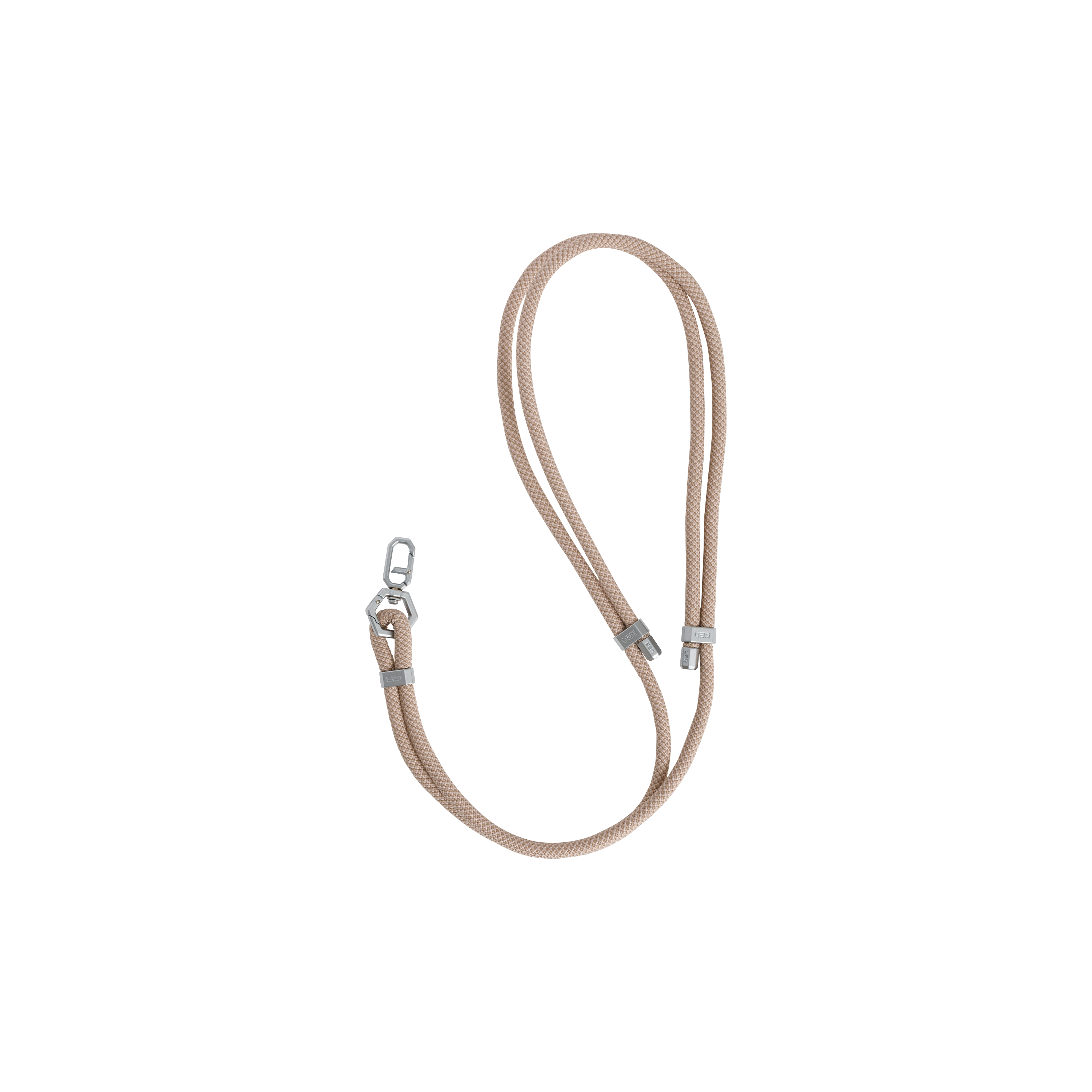 (160cm) Universal Necklace Handykette Crossbody Slim Lanyard Civilian   1x Einlage (964420118086) - Beige