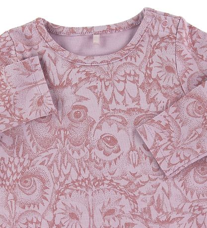 Soft Gallery Pullover - Baby Bella - Lavendel m. Eulen
