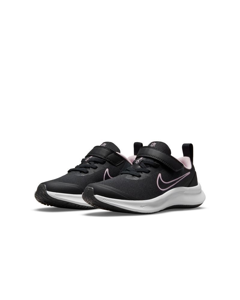 Chaussures de running Nike Star Runner 3 Noir & Rose pour enfant