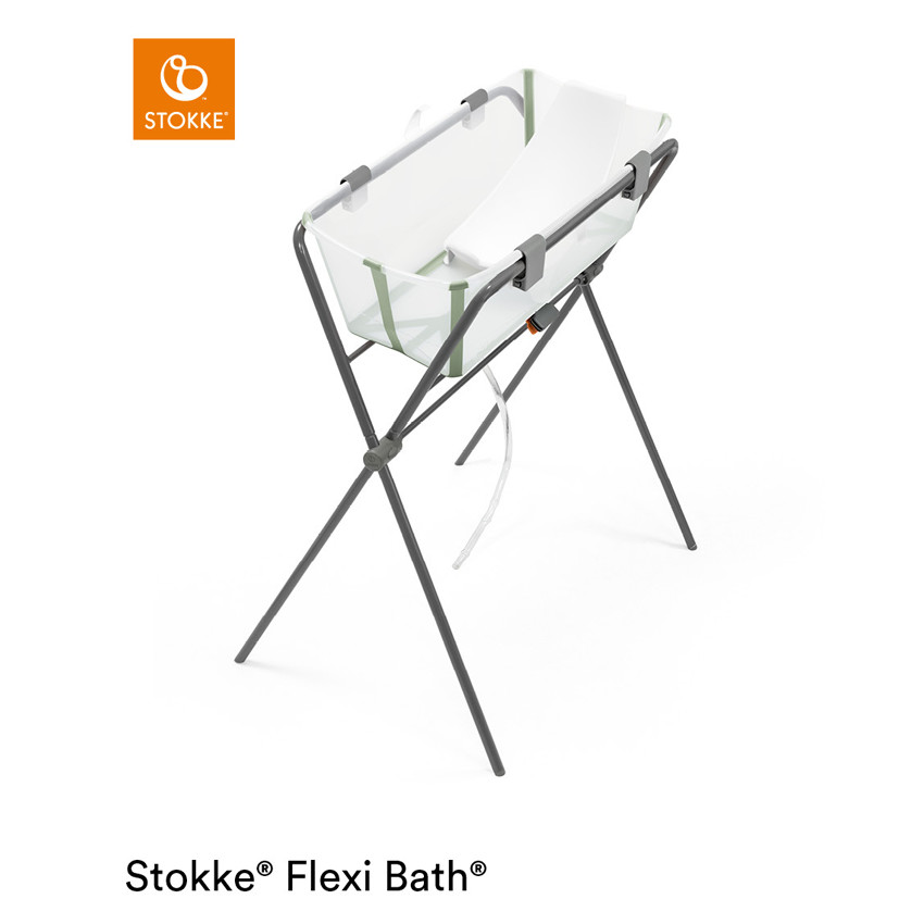 Baignoire Flexi Bath V2 - Transparent/Vert