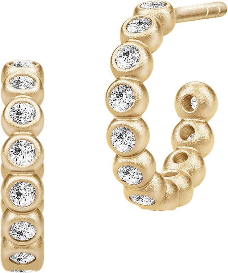 Julie Sandlau Grace mini hoops Guld