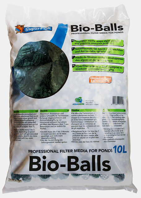 Superfish Filter Bio balls zak 10 l. Uw vijver schoon!