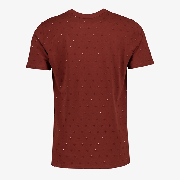 Unsigned heren T-shirt bruin