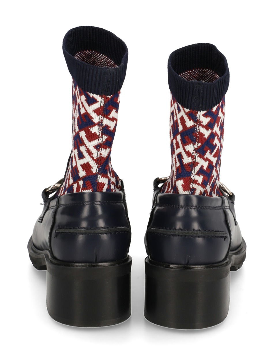 TOMMY MONOGRAM BOOTIE