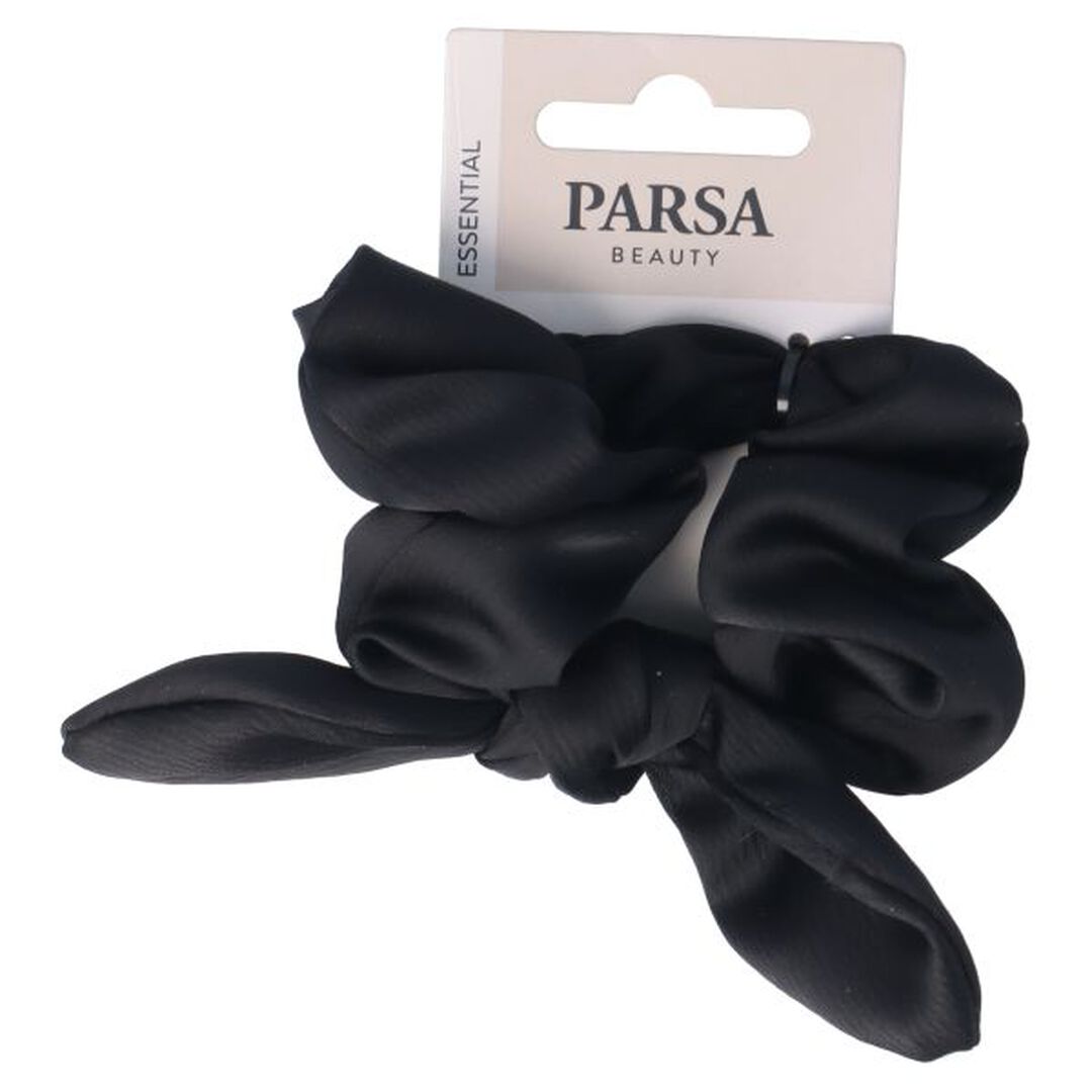 PARSA BEAUTY PARSA ACESSORIOS Scrunchie com laço preto (1 peça) - 1un