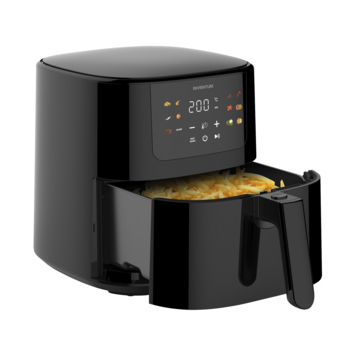 Inventum GF501HLDB Airfryer 5L Zwart 1500W