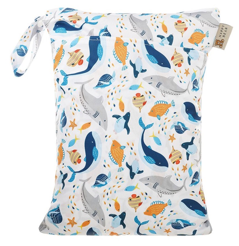 HappyBear Wetbag - Zeedieren