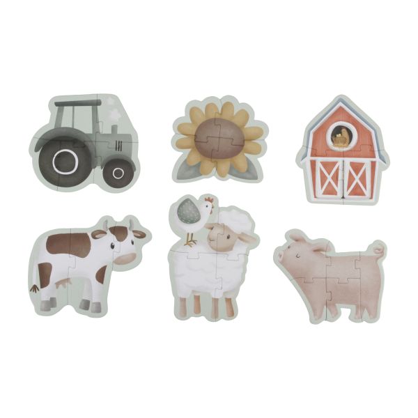 Little Dutch Puzzel 6-in-1 Little Farm FSC