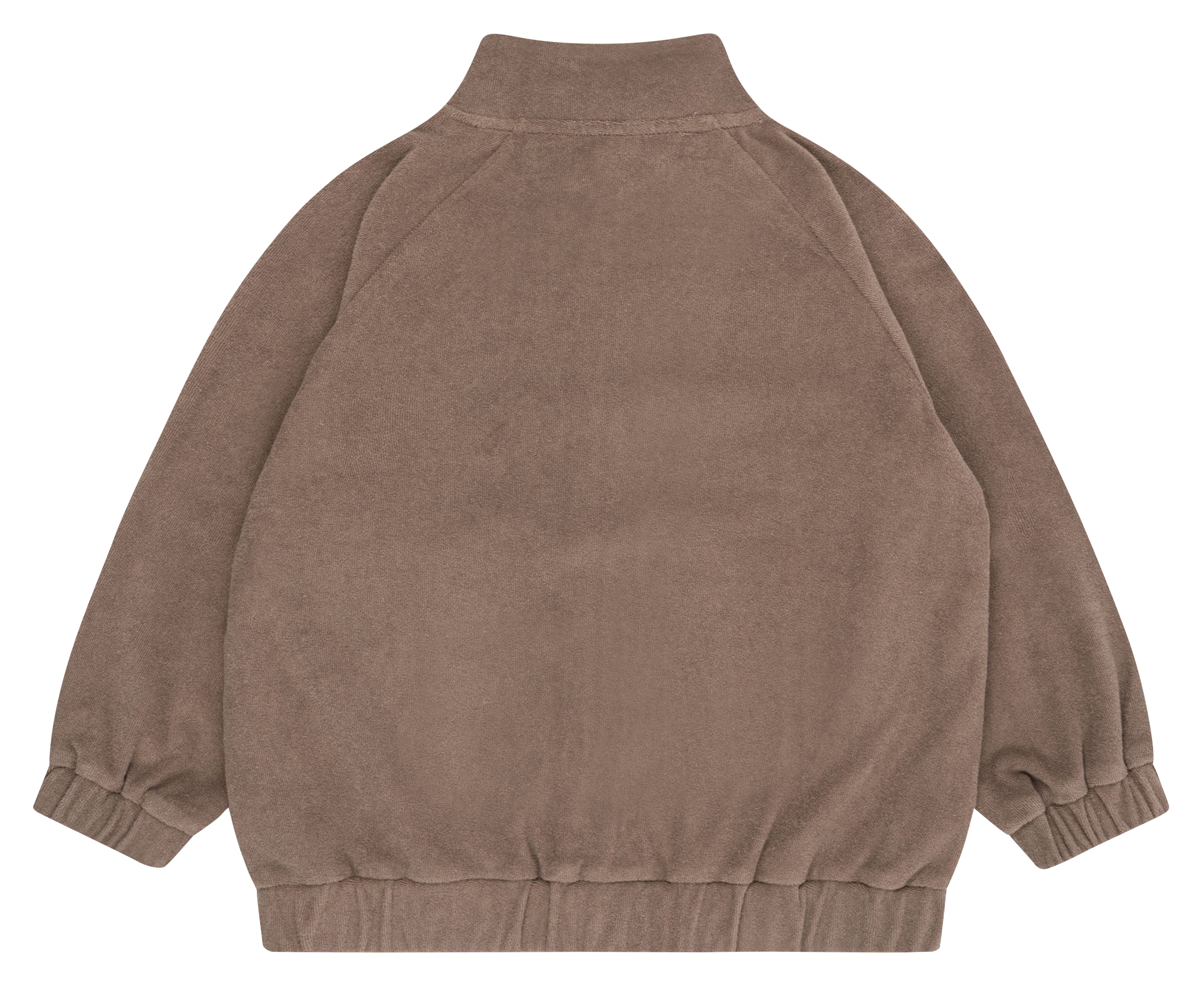 ITTY - Veste col montant en coton bio| Marron