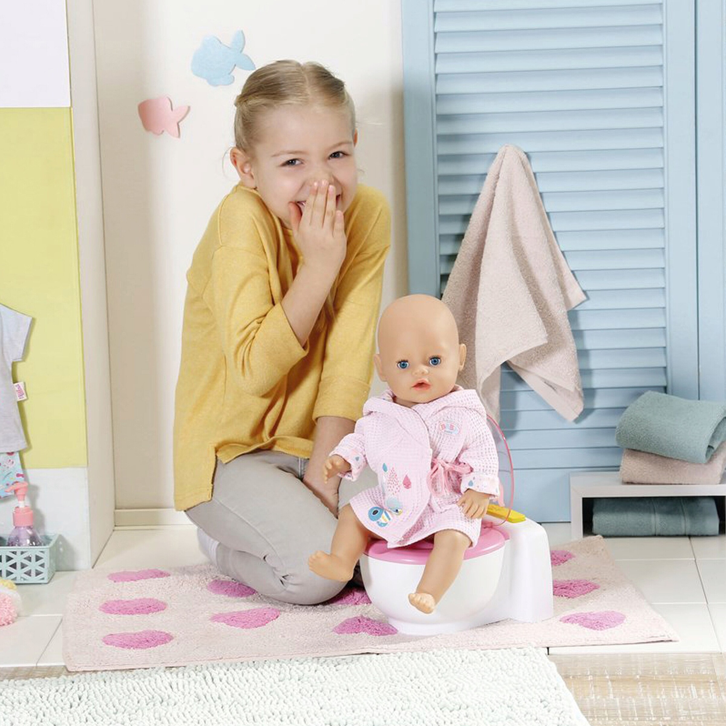 Zapf Creation - BABY BORN Puppen Toilette Bath