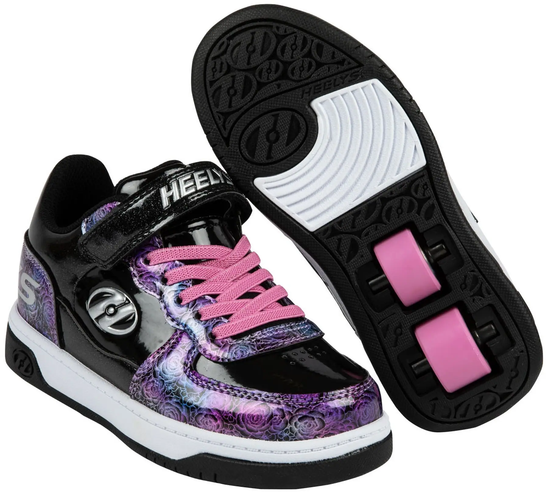 Heelys Reserve X2 Sort/Pink Rullesko | SkatePro