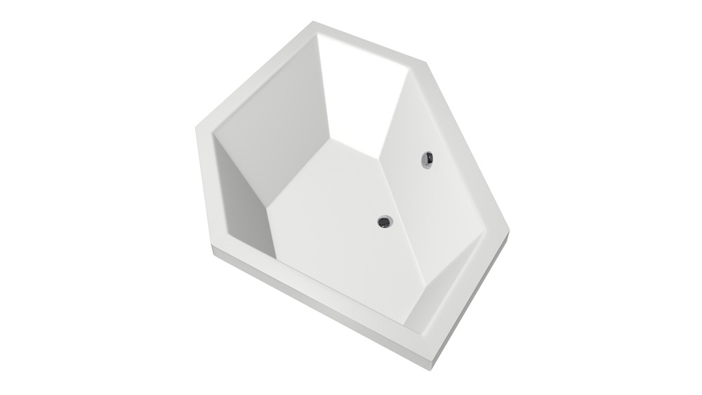 Xenz Society 145 ligbad 145x145x50cm Wit