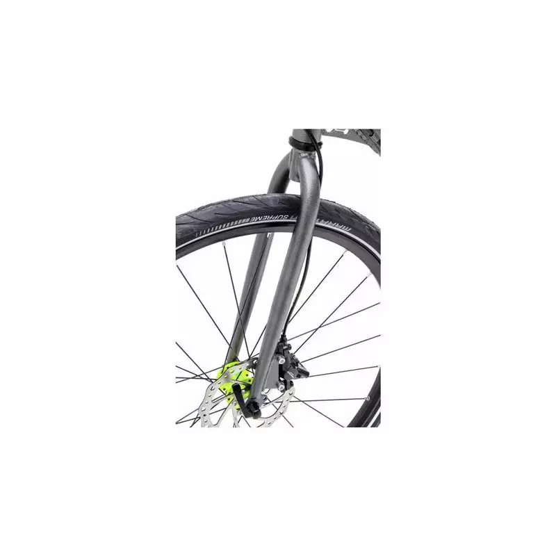 Footbike KOSTKA TOUR PRO (G5) - Antic Silver / Limone