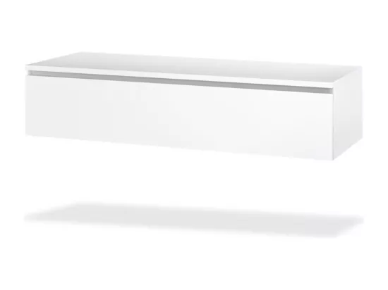Ensemble de salle de bain 8 pièces ASTRA chêne miel/blanc