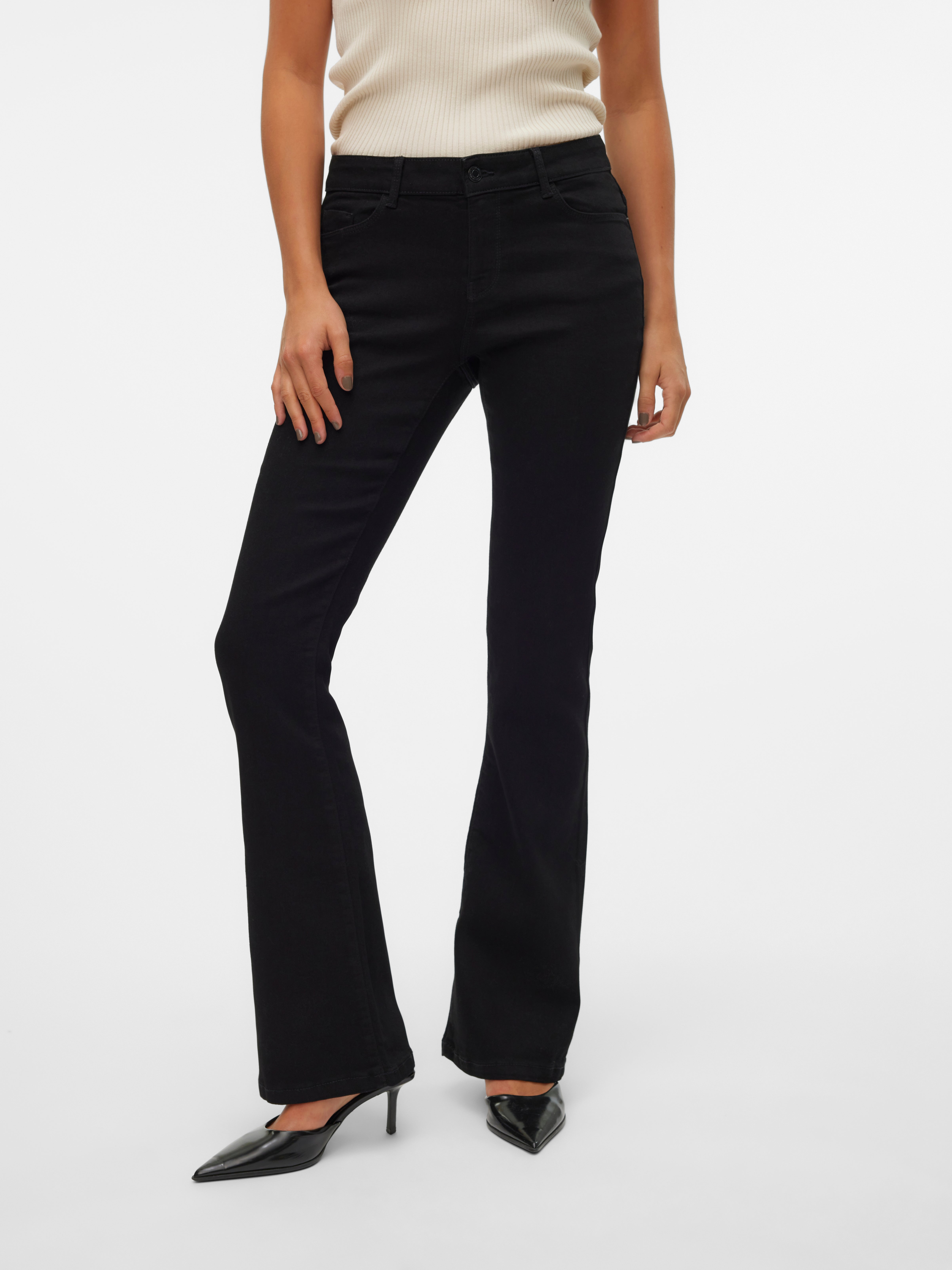 VMELLY Mid rise Flared fit Jeans