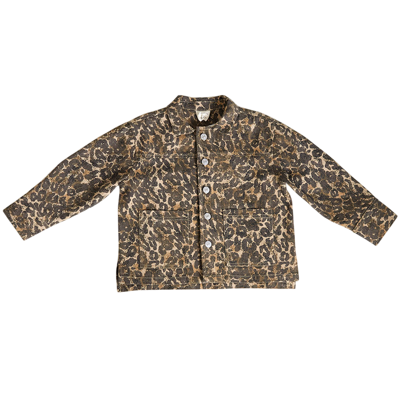 Jacke Fen Leoprint