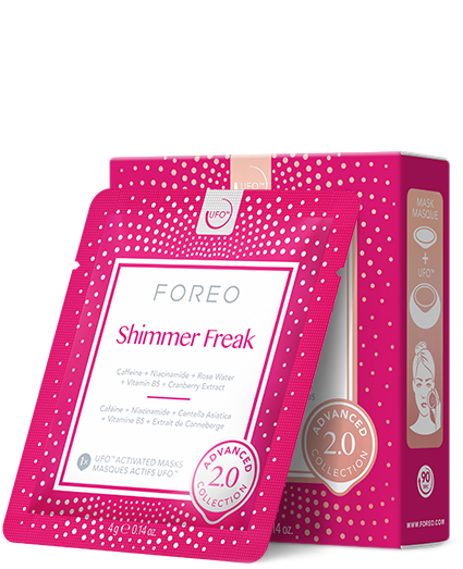 Shimmer Freak 2.0 UFO™ Mask - With Caffeine & Niacinamide